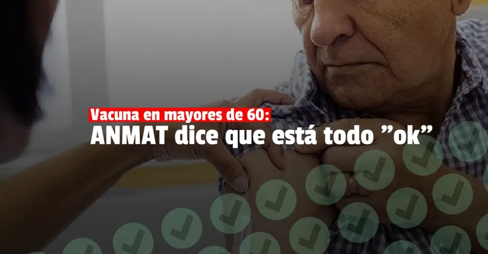 ANMAT autorizó la aplicación de la vacuna rusa en mayores de 60 años