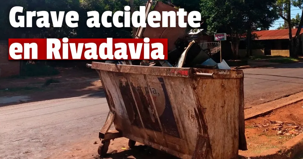 Un nene de 5 años está grave tras ser aplastado por un contenedor de basura