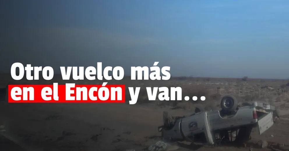 Volcaron en El Encón y terminaron en el hospital