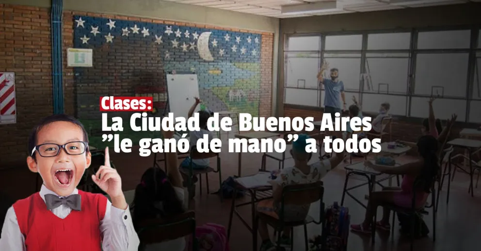 La Ciudad de Buenos Aires anunció el regreso escalonado a las escuelas desde el 17 de febrero
