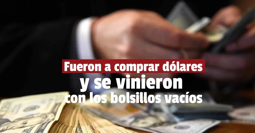 Fueron a Mendoza a comprar dólares y le robaron $3 millones