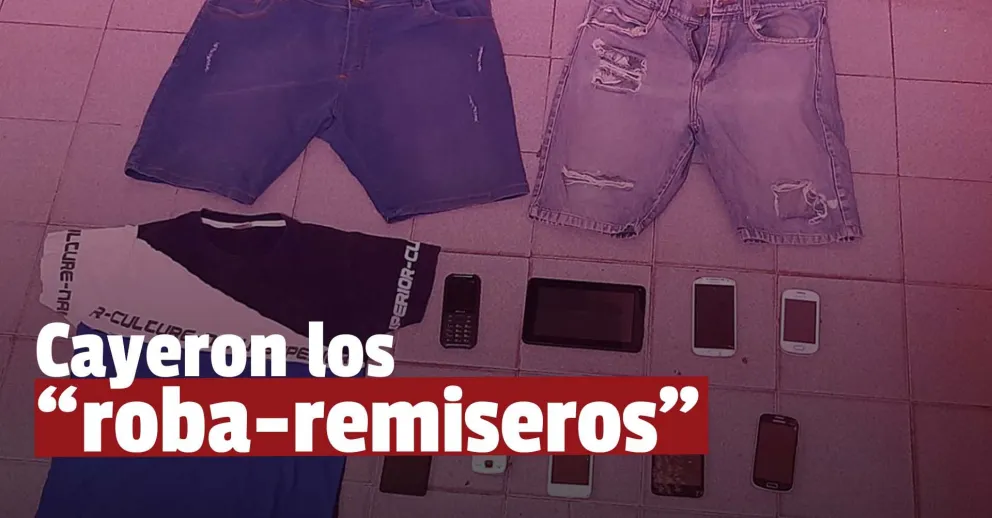 Cayeron dos ladrones que asaltaban a remiseros