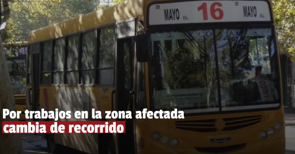 Los colectivos que circulan por Avenida Aberastain cambian de recorrido