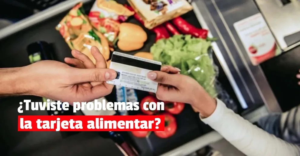 Ya está solucionado el problema y la tarjeta alimentar fue acreditada