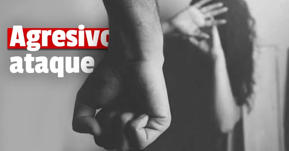 Tras discutir con su pareja, la golpeó y la mordió