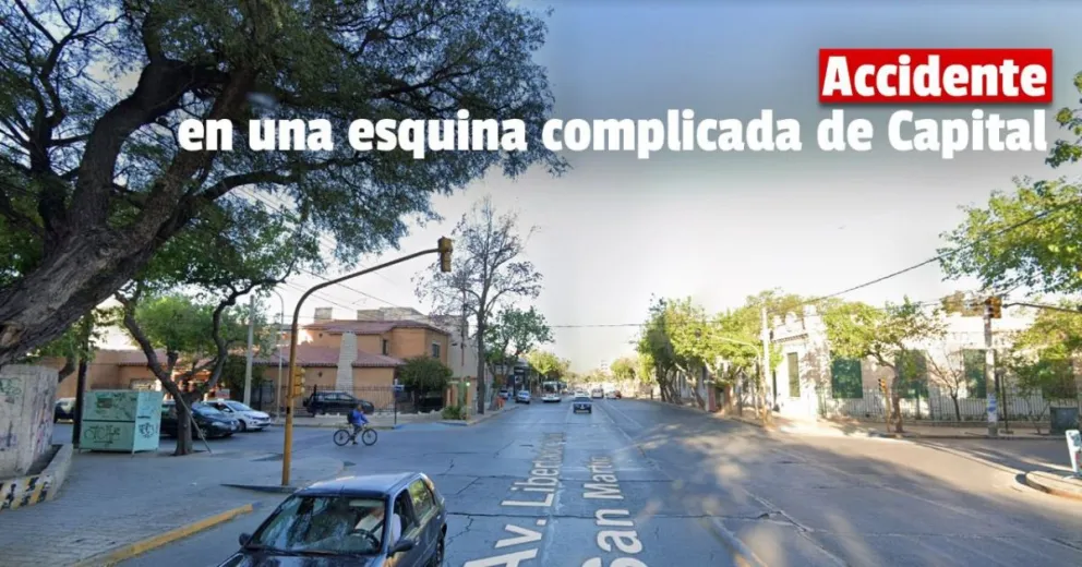 Una mujer debió ser internada tras un choque entre una moto y un auto
