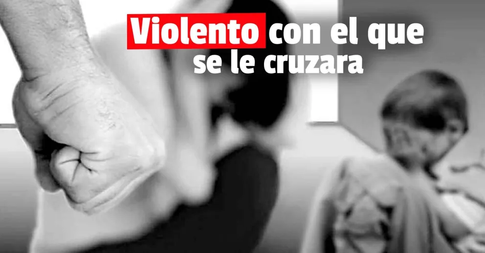Golpeó a su pareja y cuando fue a buscarlo la policía también los agredió