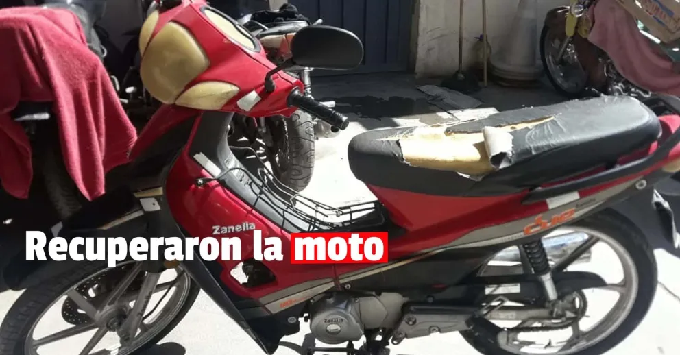 Iba en un vehículo robado, vio a la policía y lo dejó abandonado para huir a pie