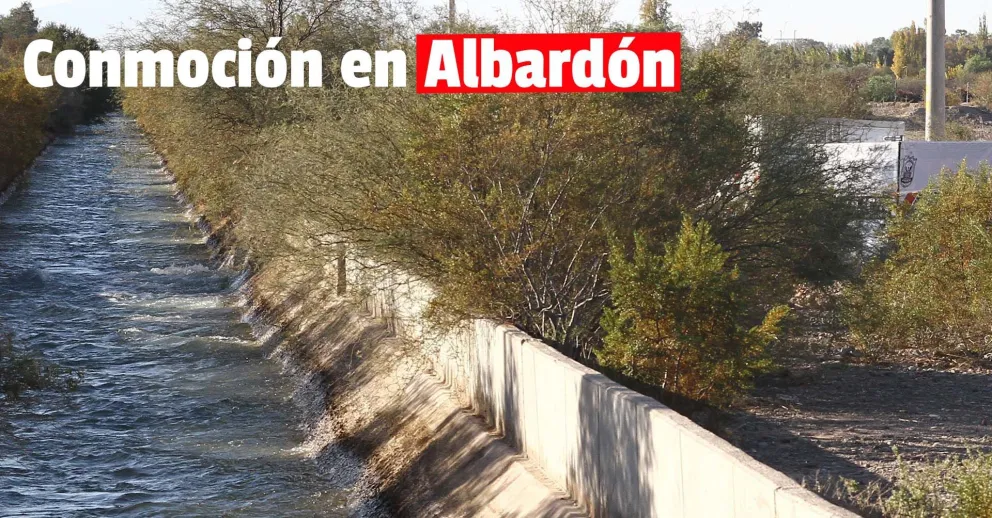 Encontraron el cuerpo de una mujer y de un niño en un canal de Albardón