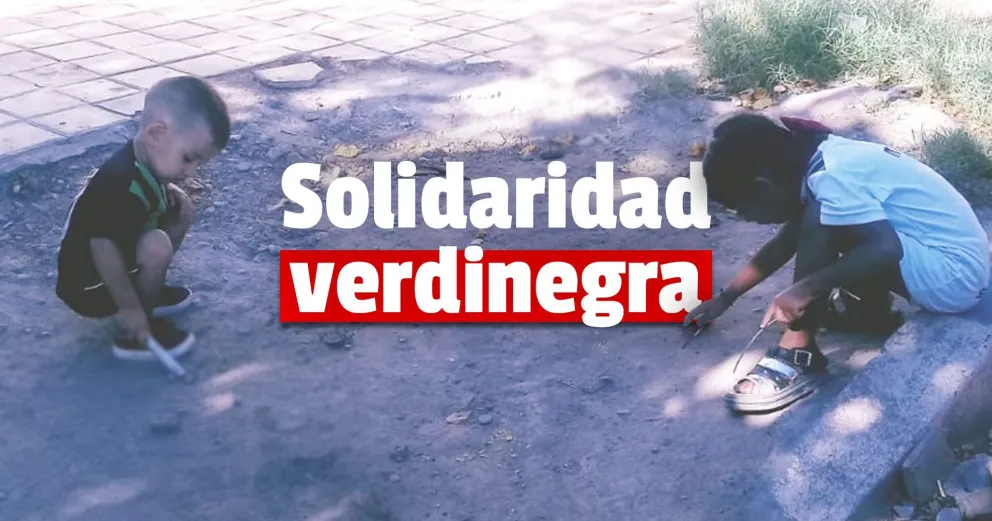 Hinchas verdinegros ayudaron a las familias afectadas por el terremoto
