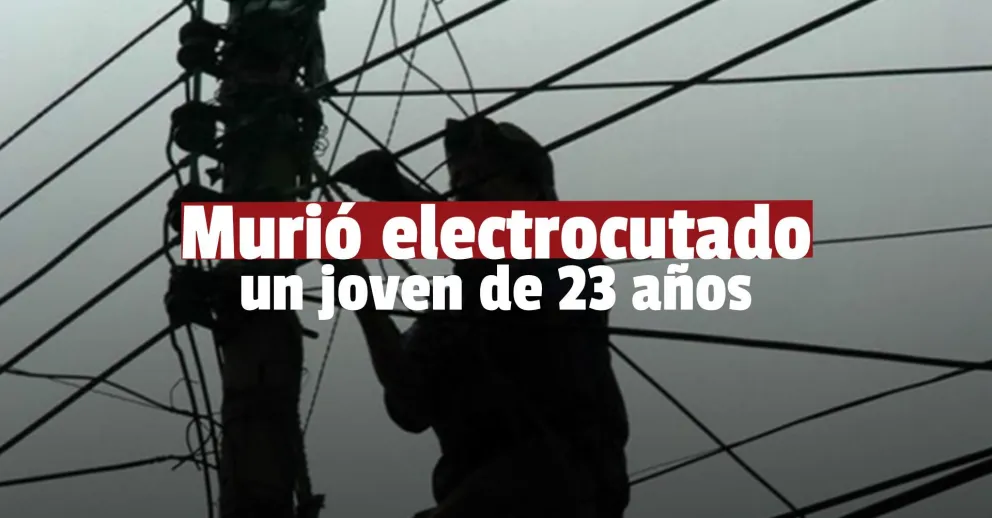 Intentaron "colgarse de la luz" y sufrieron una descarga eléctrica, uno murió y el otro está grave