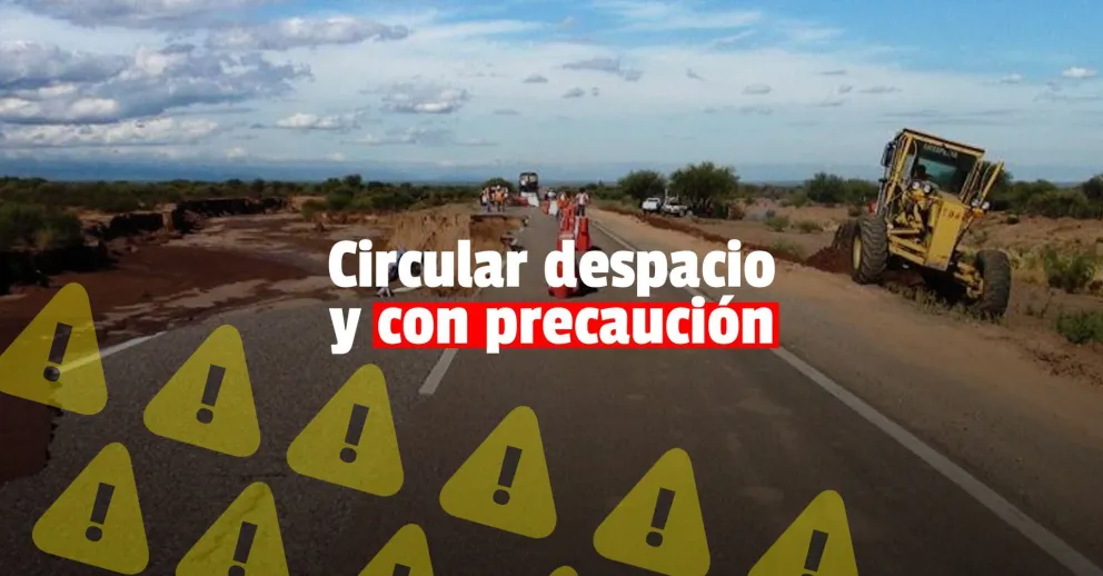 Luego de la tormenta dieron a conocer el estado de rutas
