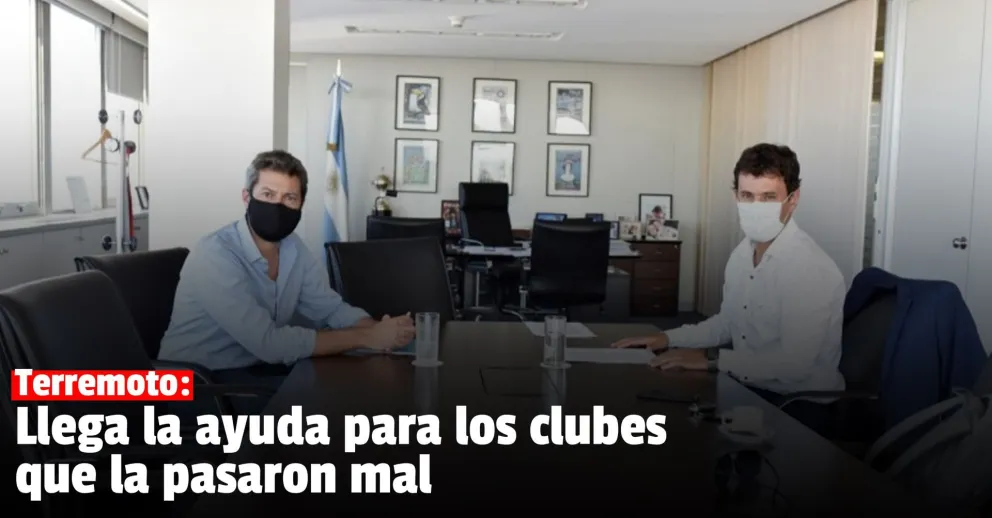 Nación enviará $20 millones para ayudar a los clubes más afectados por el terremoto