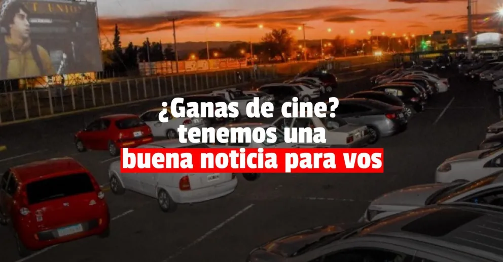 Atentos sanmartinianos, este fin de semana hay autocine en el departamento