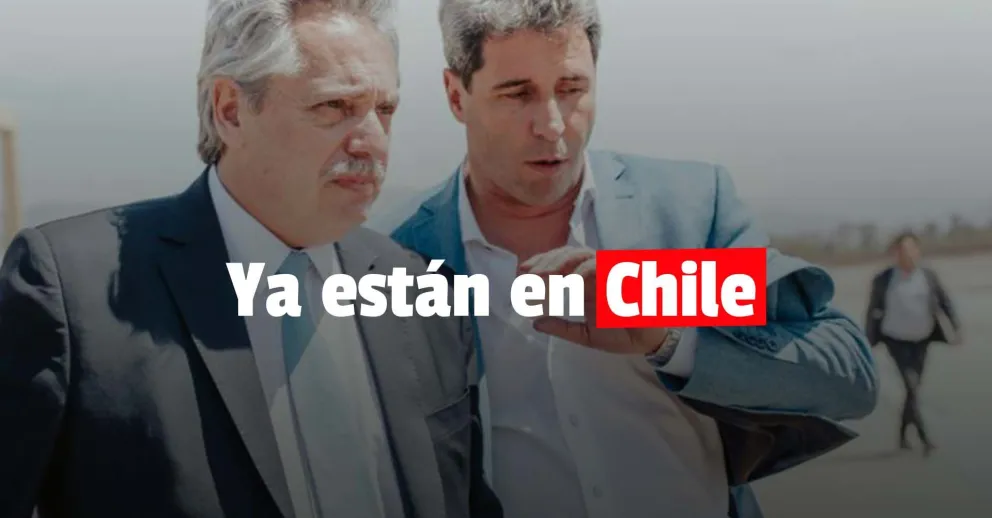 Fernández y Uñac ya están en Chile