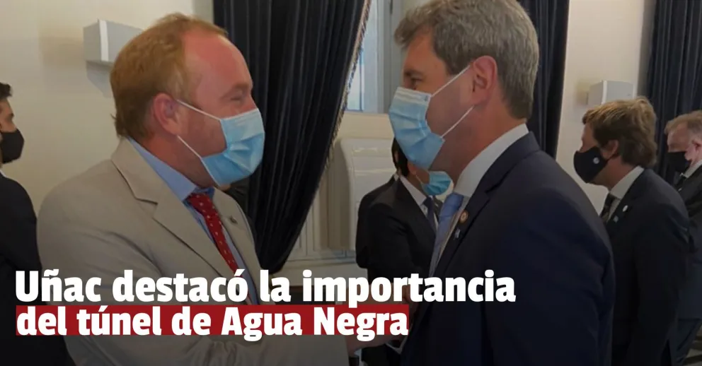 Uñac y autoridades chilenas acordaron una nueva reunión del EBITAN