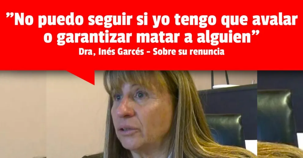 Luego de renunciar a su cargo, habló la ex directora del Hospital Marcial Quiroga