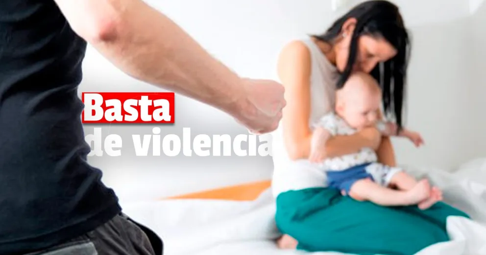 Fue detenido por patear a su pareja y golpear  a su bebé