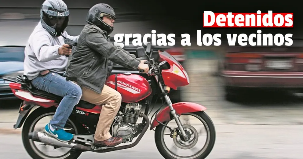Dos motochorros le arrebataron el celular a una joven en Capital