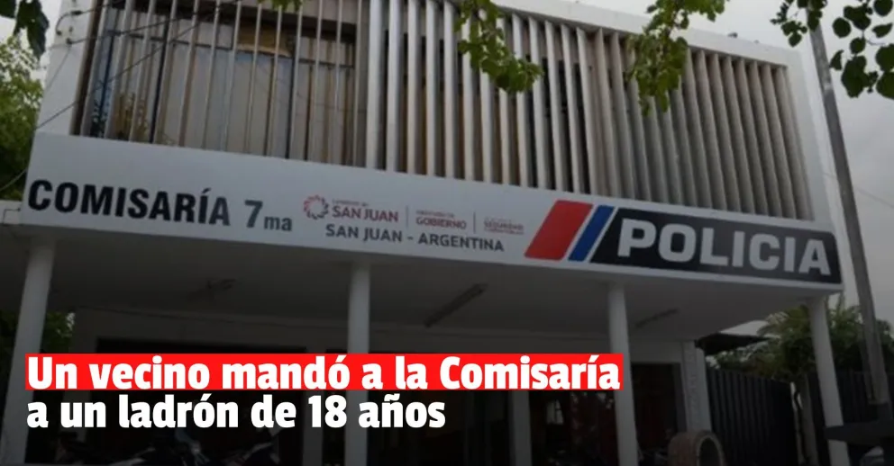 Pocito: detienen a un ladrón que ingresó a robar a un domicilio