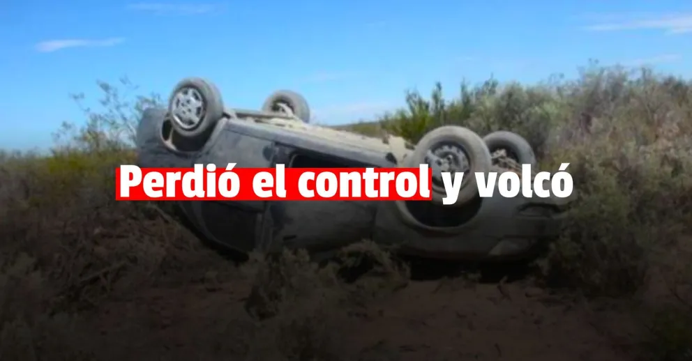Chimbas: por esquivar otro auto volcó, dos heridos