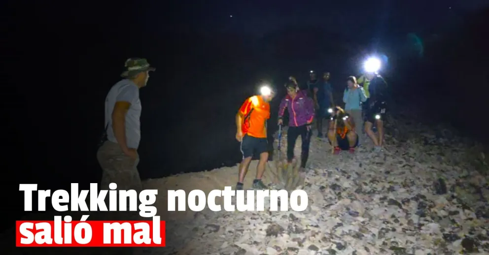 Las fotos del operativo de rescate en "El camino del oso"