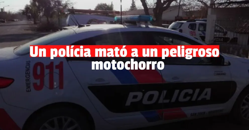 Un policía les disparó a ladrones que intentaron robarle, uno murió