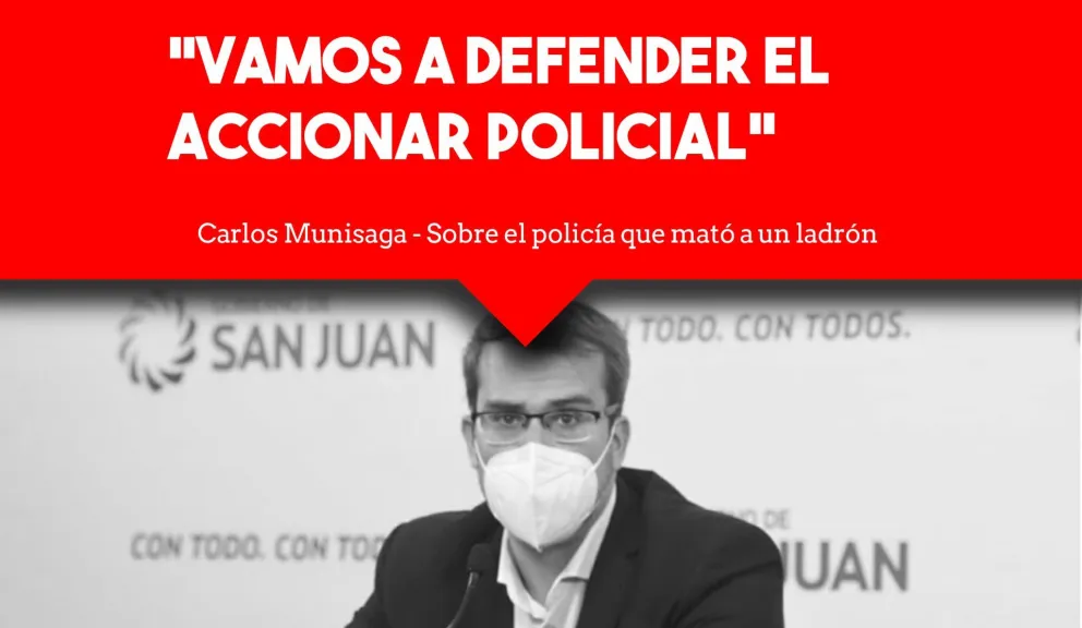 Carlos Munisaga: "Impulsaremos la creación del defensor del personal policial"
