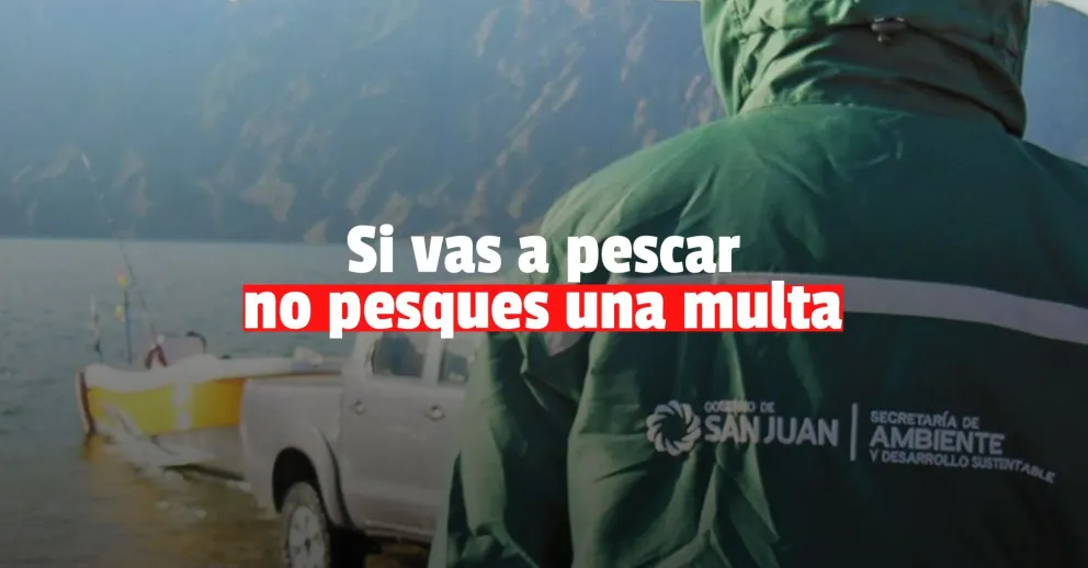 Si vas a pescar, recordá la reglamentación vigente