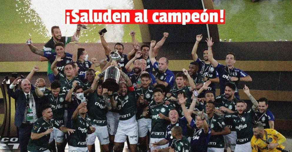 Palmeiras se consagró campeón de la Libertadores