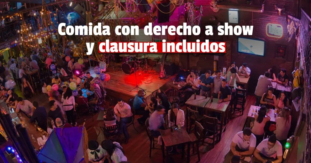 Clausuraron un restaurante sin habilitaciones y con exceso de capacidad