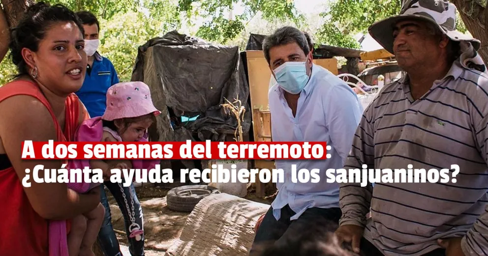 A dos semanas del terremoto, el Gobierno realizó distintas acciones para los damnificados