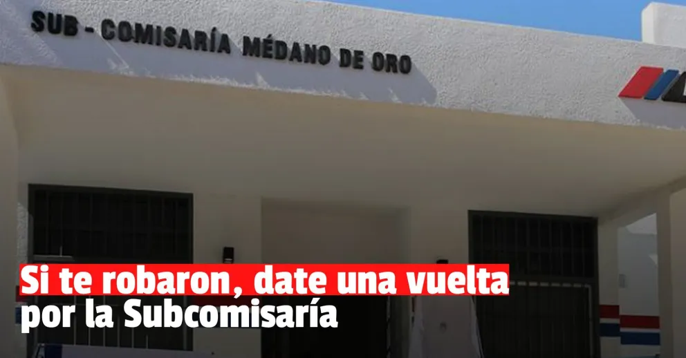 Médano de Oro: encontraron elementos robados y buscan a sus dueños