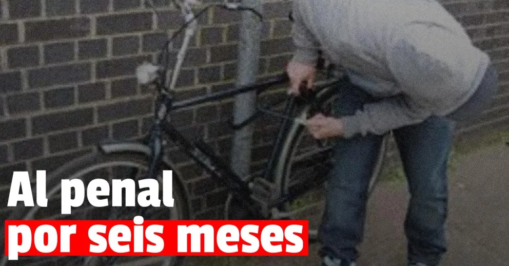 Prisión efectiva para un ladrón que robó una bicicleta en Chimbas