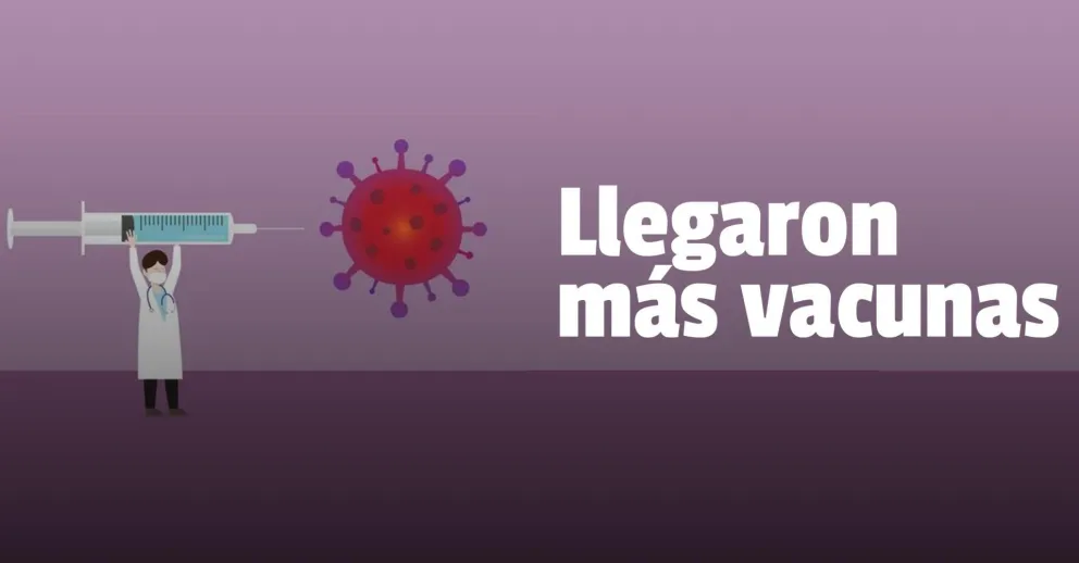 Llegaron más vacunas a San Juan