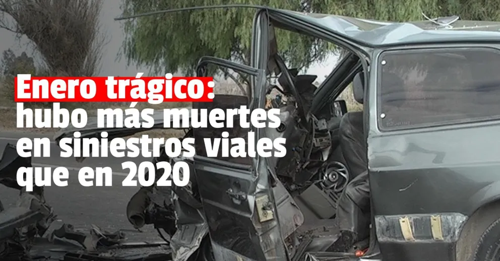 Enero fatal: las víctimas fatales por siniestros viales aumentaron más de 200% respecto del año pasado