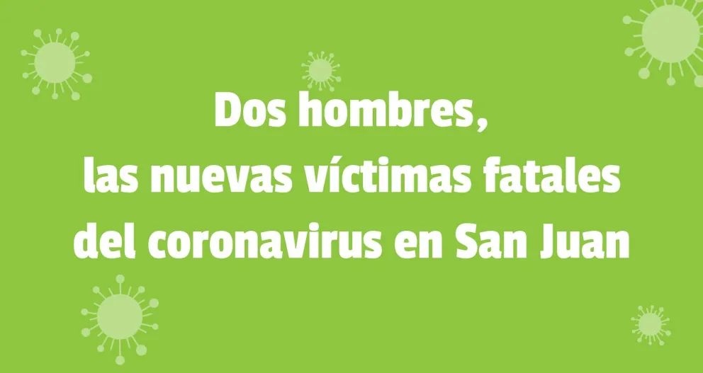 Coronavirus en San Juan: dos nuevos decesos y 97 contagios en 24 horas