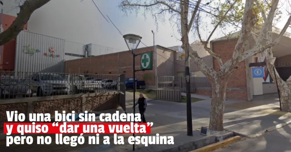 Intentó robar una bicicleta en pleno Patio Alvear