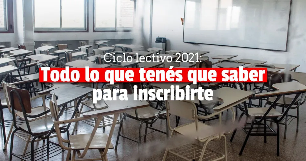 Ciclo Lectivo 2021: así serán las inscripciones en todos los niveles