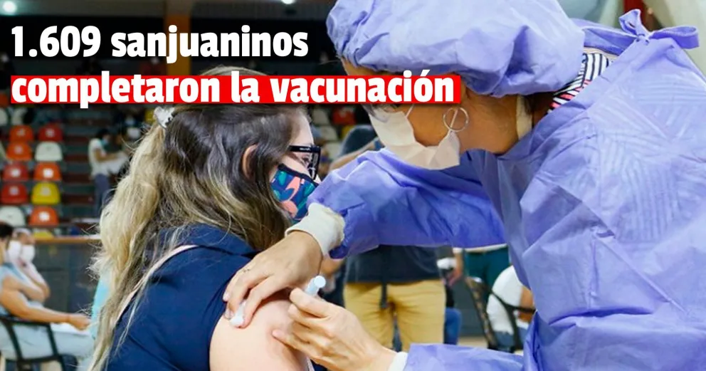 Casi 4500 sanjuaninos ya recibieron la primera dosis de la Sputnik V