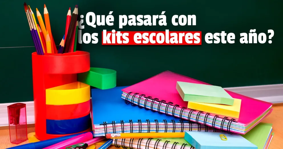 La semana que viene habría definiciones sobre los kits escolares