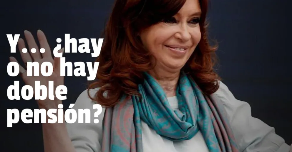 Anses apeló la doble pensión de Cristina Fernández de Kirchner