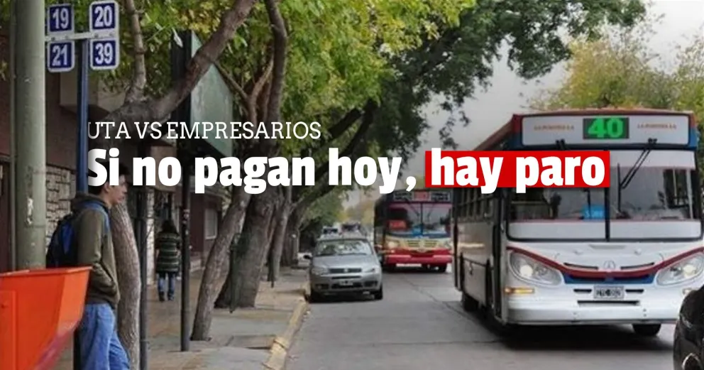 La UTA sigue firme y ratifica el paro para este viernes