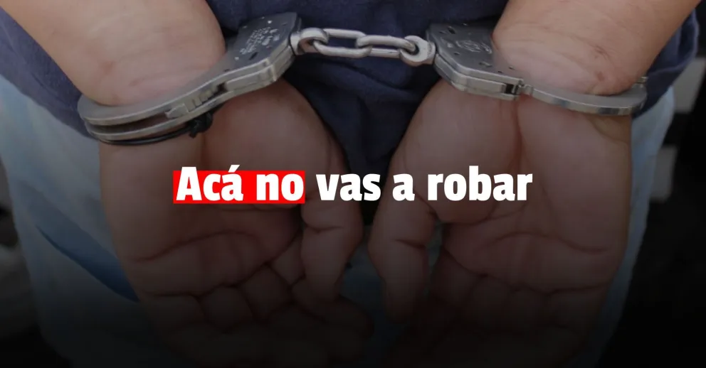 Quiso robar en una obra y los vecinos lo detuvieron