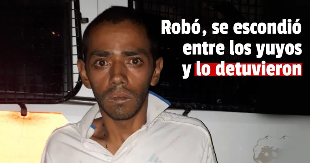 Robaban elementos de una casa en construcción y gracias a los vecinos los detuvieron