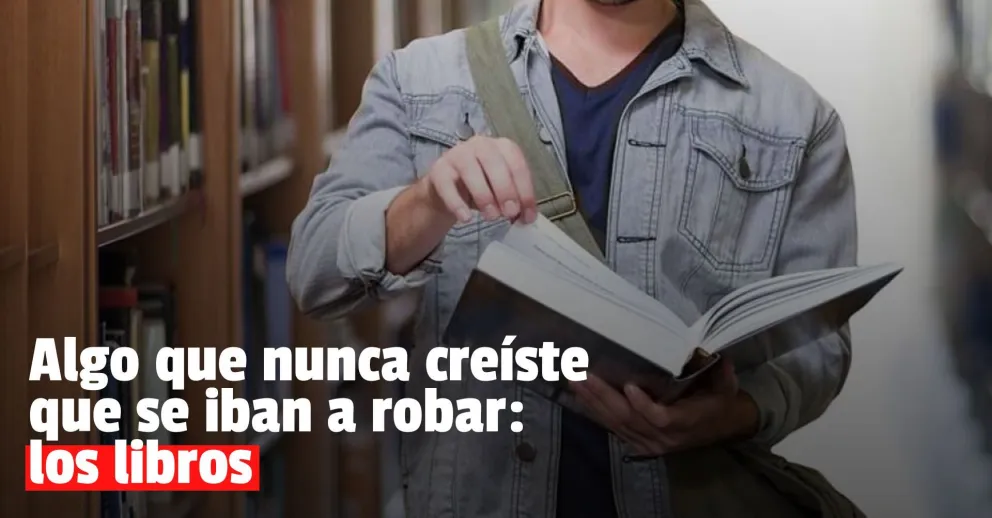 Detuvieron a tres menores por robar libros de una escuela