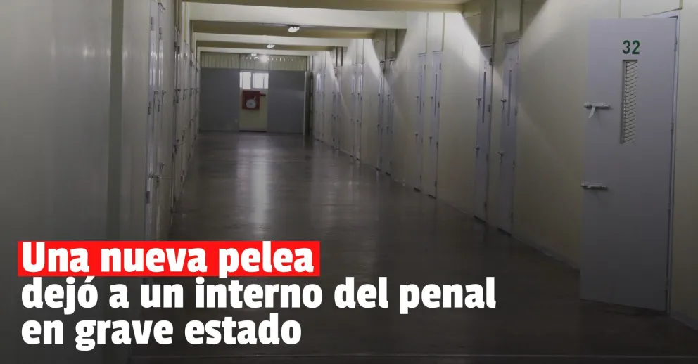 Otra vez un interno del penal fue atacado y debió ser hospitalizado