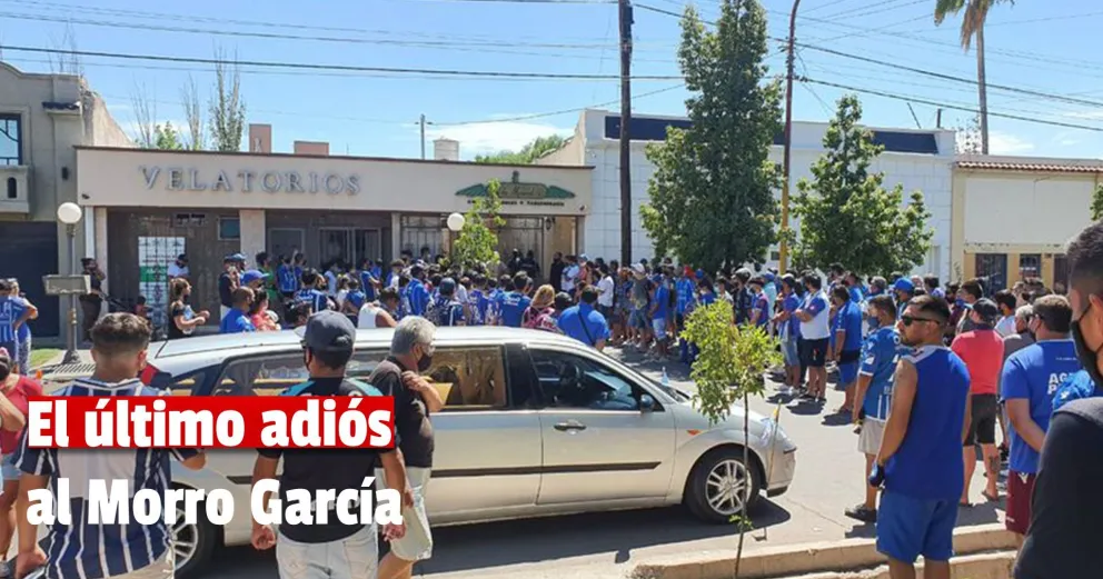 Una multitud de hinchas del Tomba le dio el último adiós al Morro García