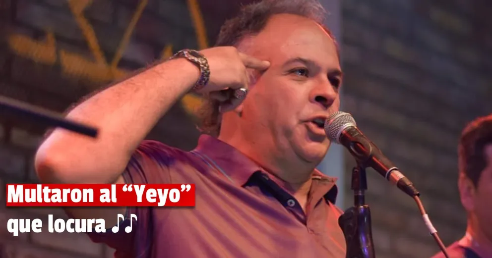 Multaron al "Yeyo" por cruzar en rojo un semáforo