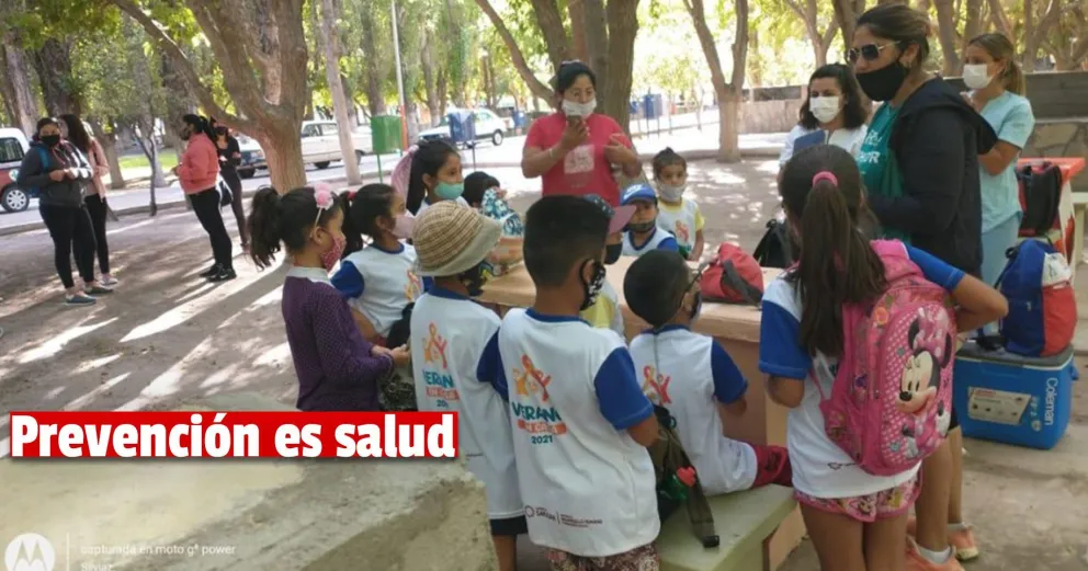 Realizaron controles sanitarios a niños de San Martín